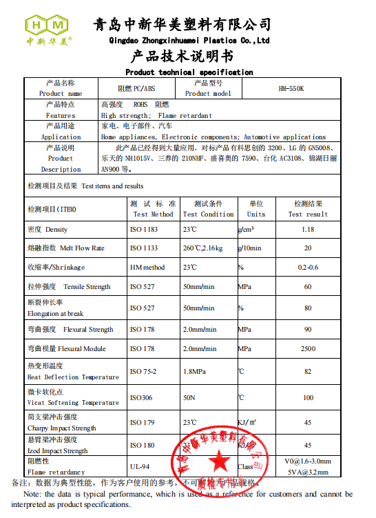 替代PC-550K的阻燃PC/ABS合金材料你感興趣嗎？