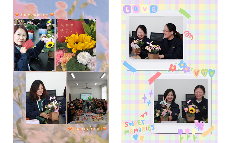 青島中新華美舉辦“3.8女神節(jié)”DIY插花活動(dòng)！